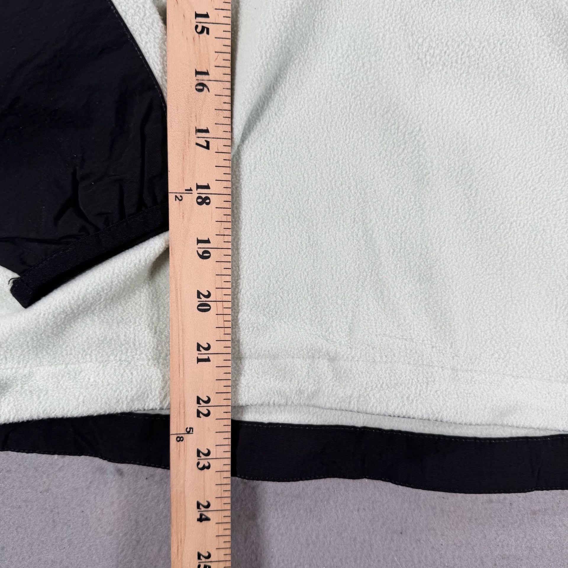 The North Face TKA Kataka 1/4 Zip Fleece Women's Light Green Black L 5