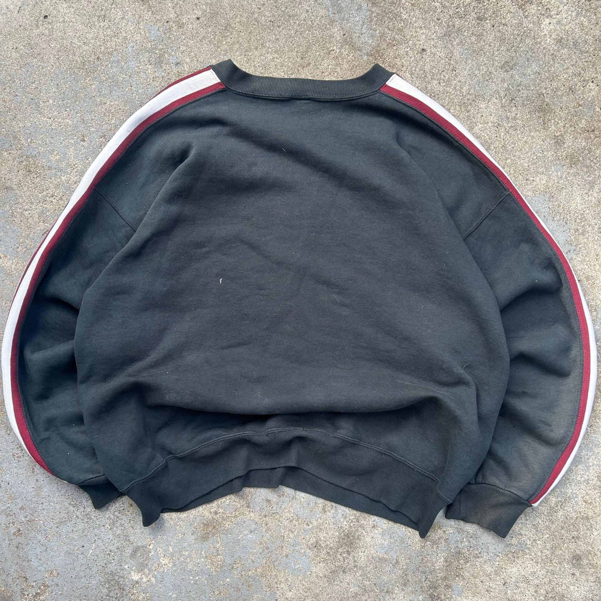 Vintage 90s Russell Athletic Striped Sweatshirt 4