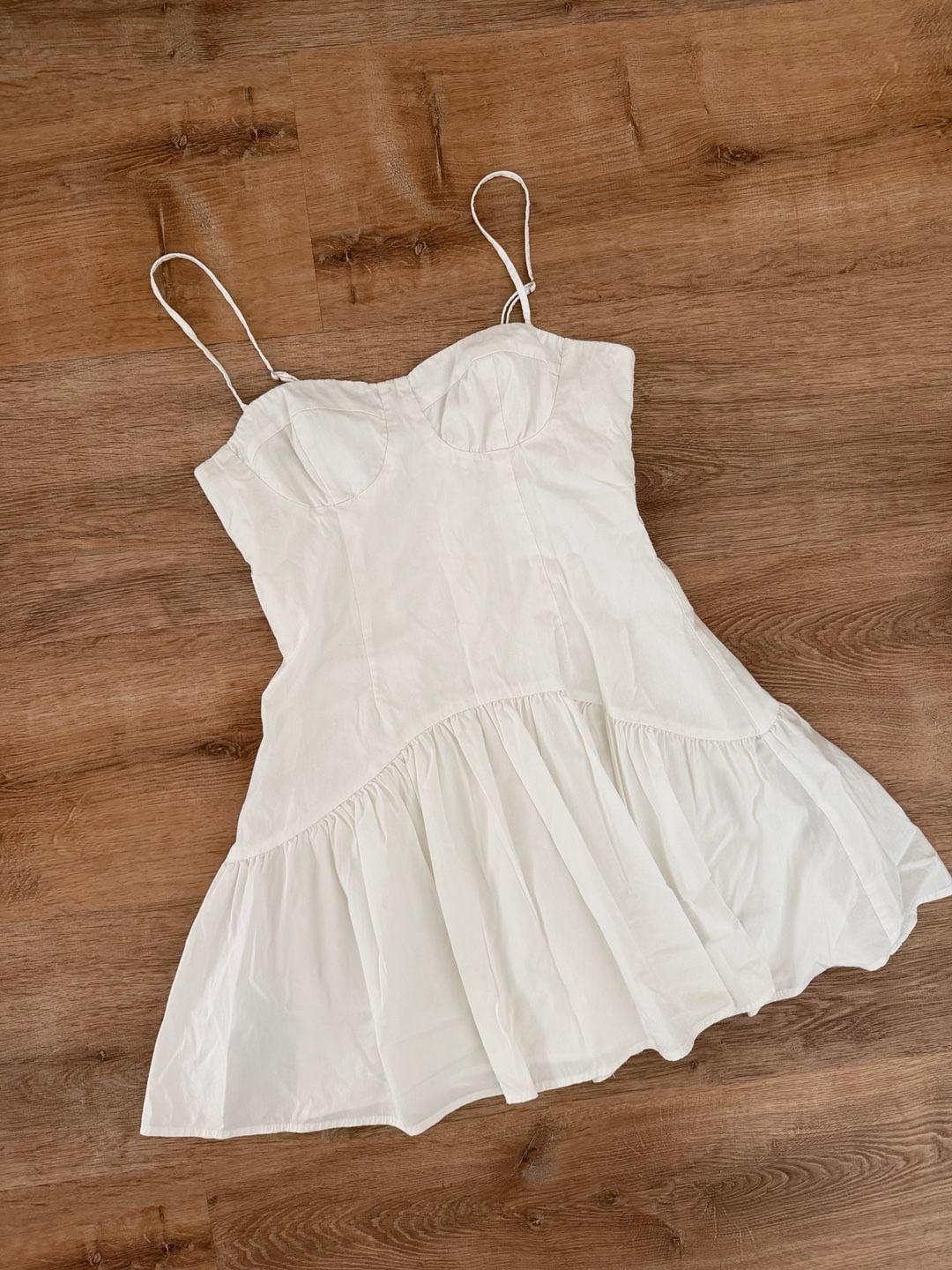 Peppermayo White Corset Mini Dress Size US 4 2
