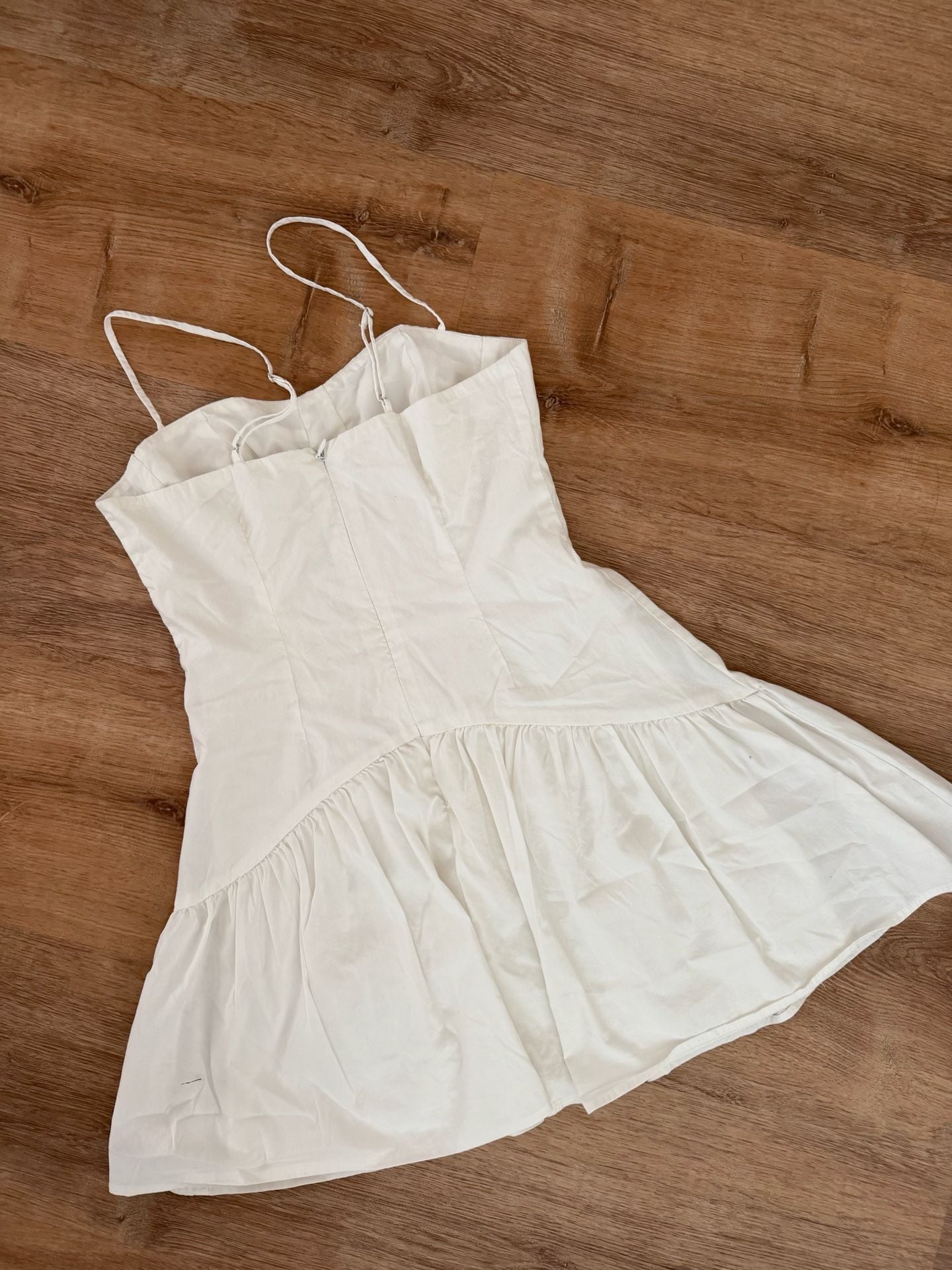 Peppermayo White Corset Mini Dress Size US 4 4