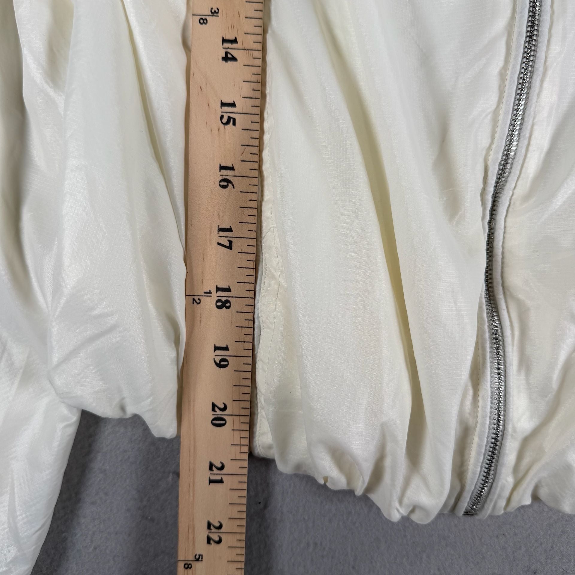 Moncler White Hooded Jacket Size S - Cotton Zip Up Hoodie 5