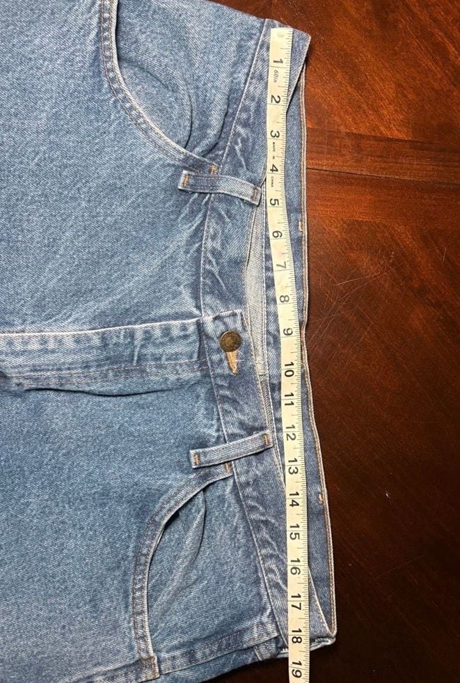 Rustler by Wrangler Men’s 38x30 Vintage Blue Jeans Straight Leg 3