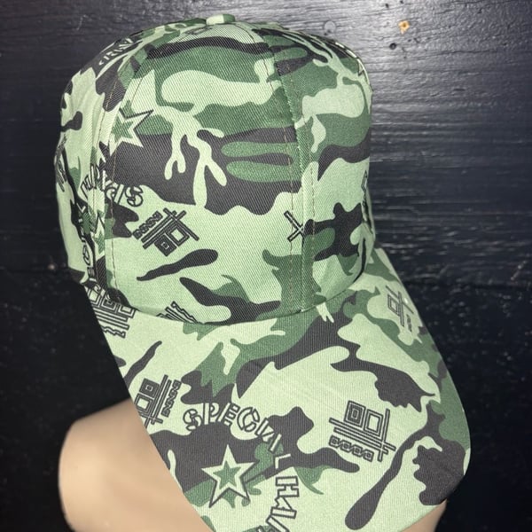 Special Hap Camo Baseball Cap Green Camouflage