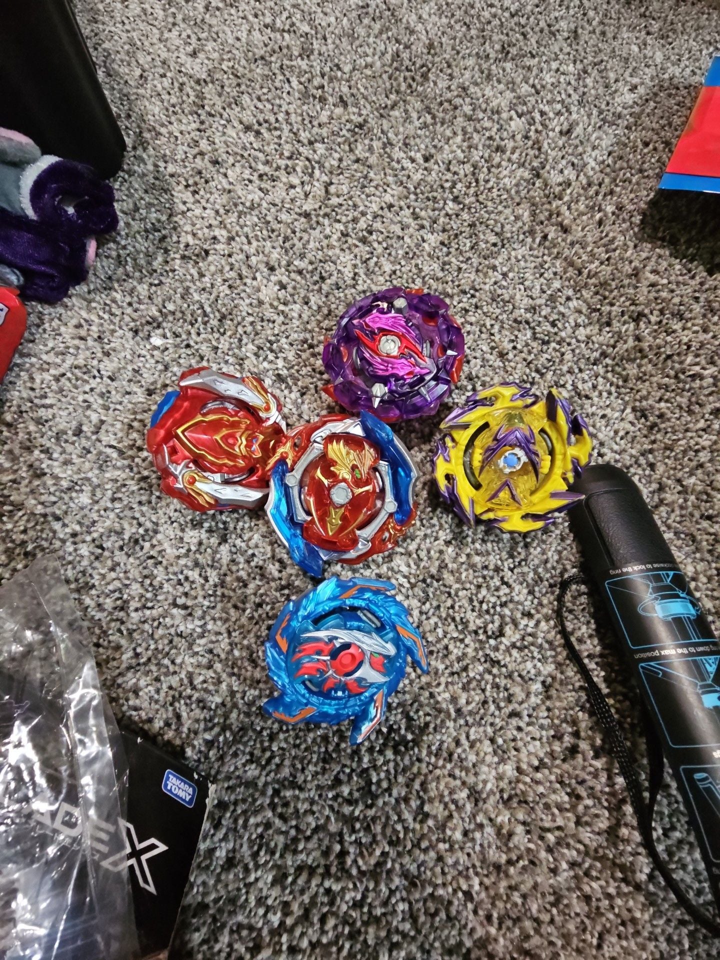 Takara Tomy Beyblade Burst Lot Of 5 Tops 1
