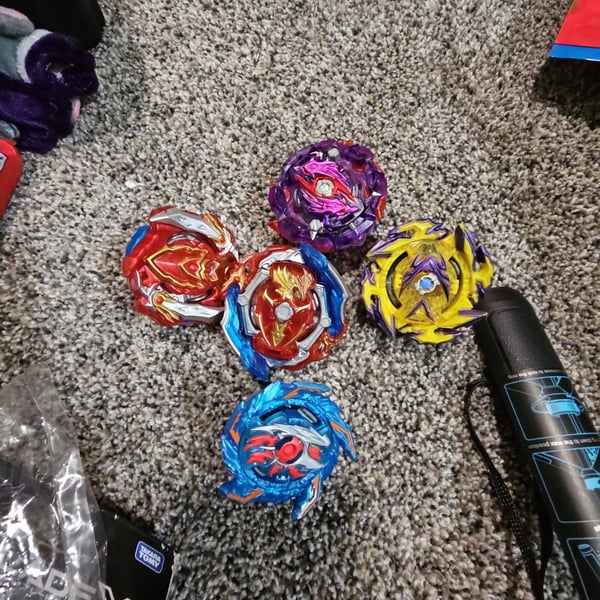 Takara Tomy Beyblade Burst Lot Of 5 Tops