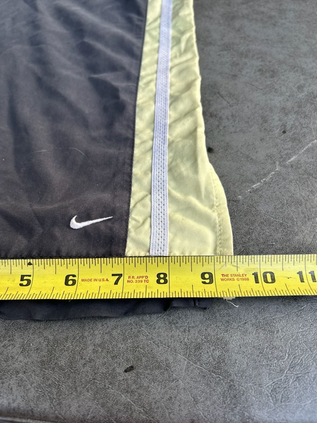 Vintage Y2K Nike Track Pants Black Striped Track Pants 5