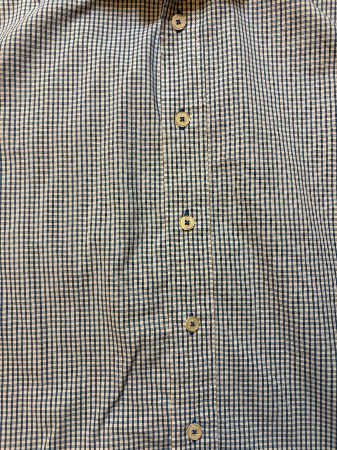 Nick Graham Everywhere Stretch Modern Fit Dress Shirt 14.5-15 Blue. Preowned. EUC. 7