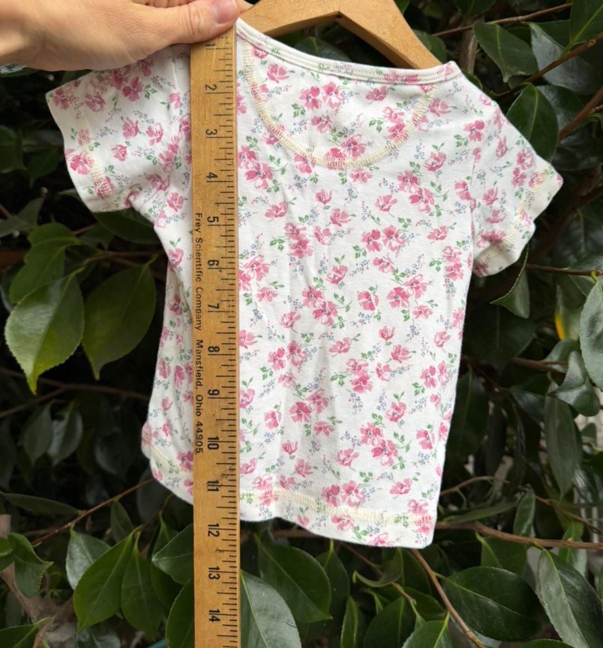 Vintage Ralph Lauren Floral Cotton Short Sleeve Tee 4