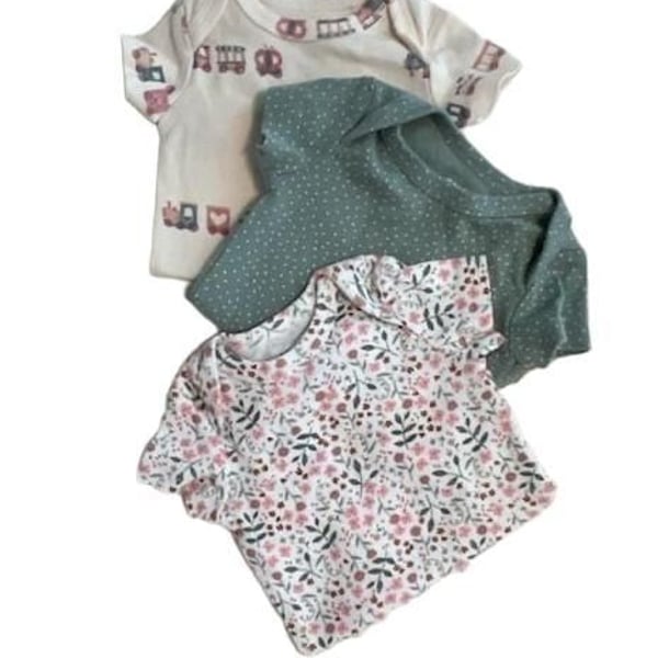 Carter's Baby Girl Bodysuits 3-Pack Size newborn #newborn #Baby 