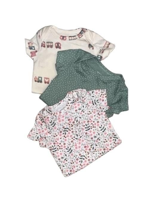 Carter's Baby Girl Bodysuits 3-Pack Size newborn #newborn #Baby 3