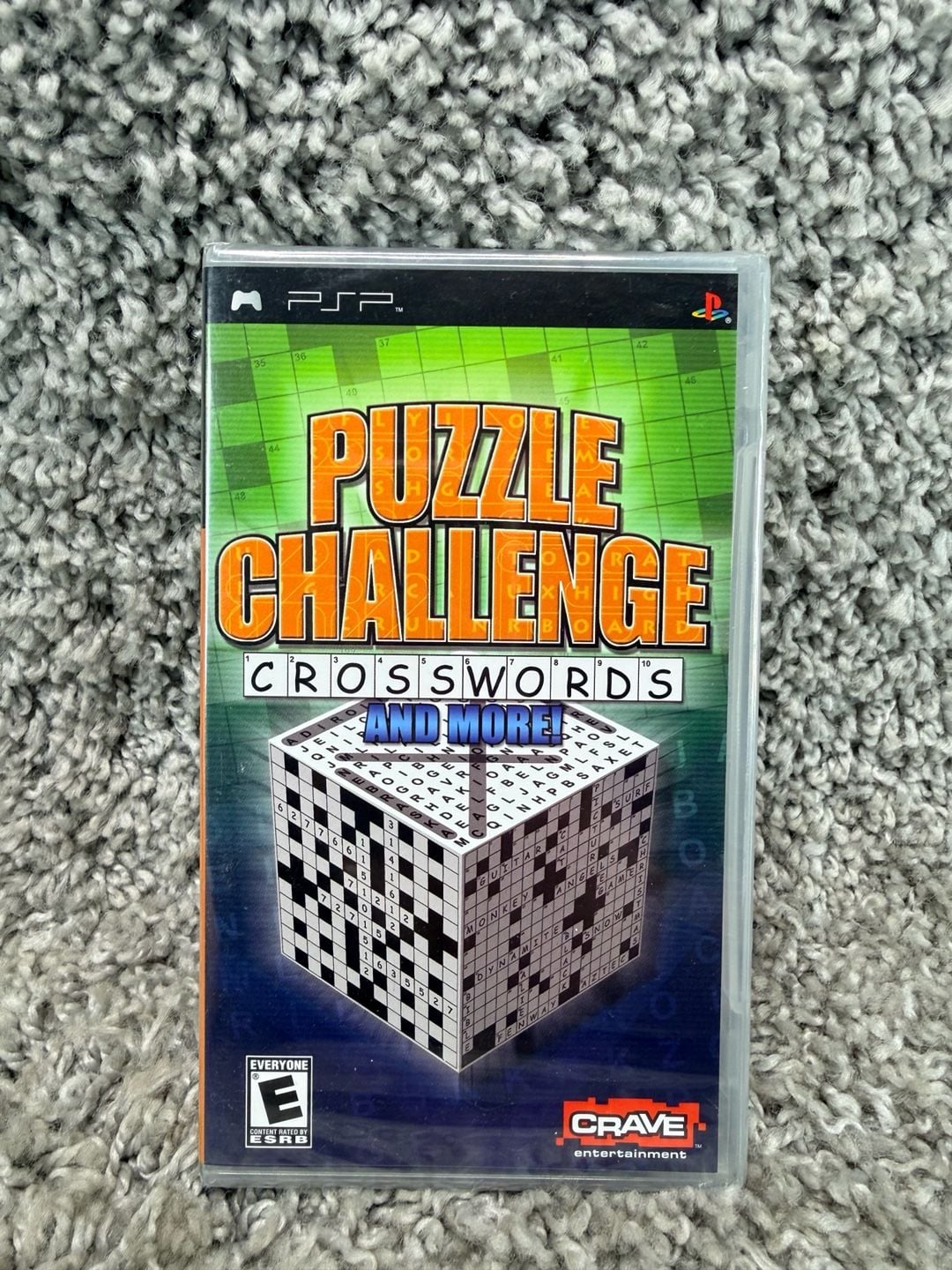 Crave Puzzle Challenge Crosswords and More PSP Game 1