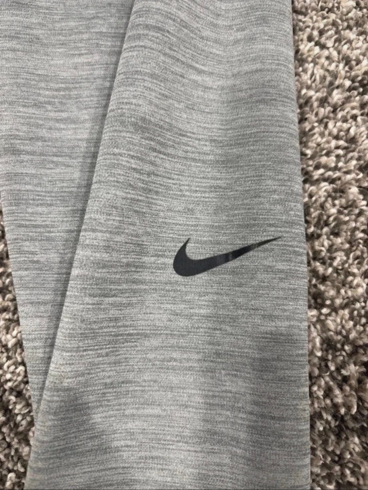 Nike Dri-FIT Leggings Size S Gray Heather Training Pants 3