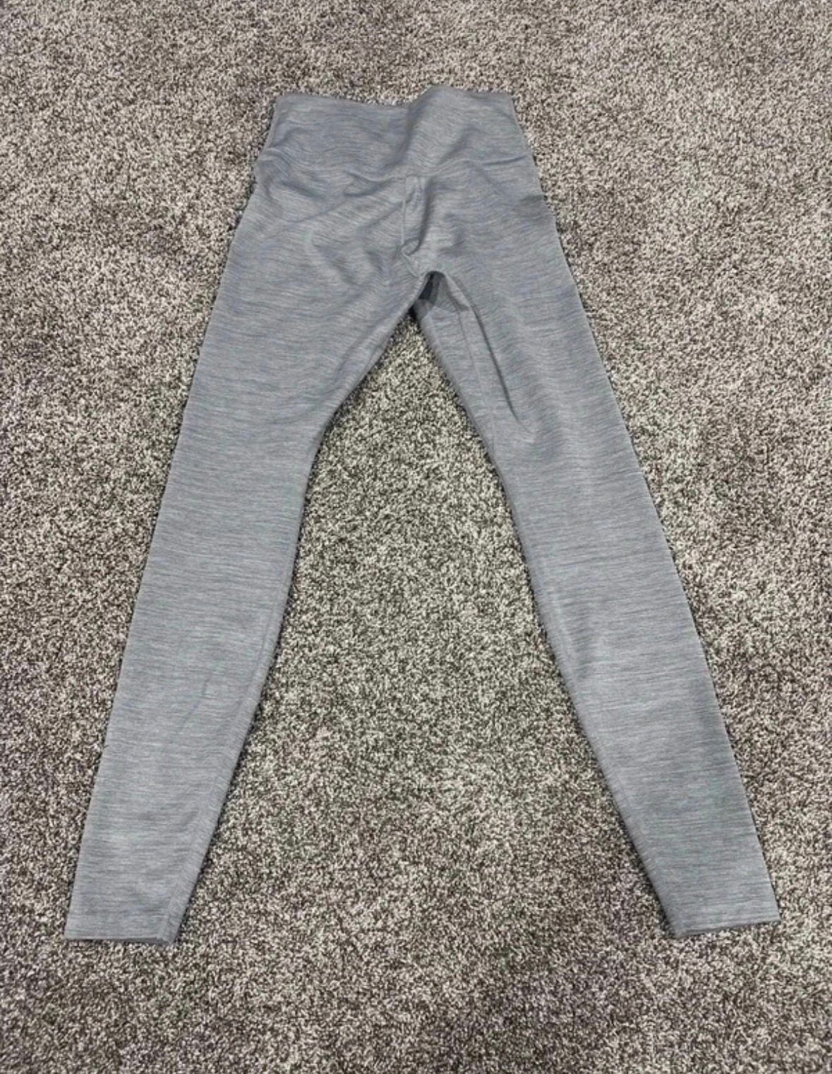 Nike Dri-FIT Leggings Size S Gray Heather Training Pants 4