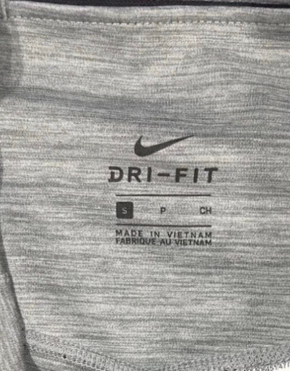Nike Dri-FIT Leggings Size S Gray Heather Training Pants 5