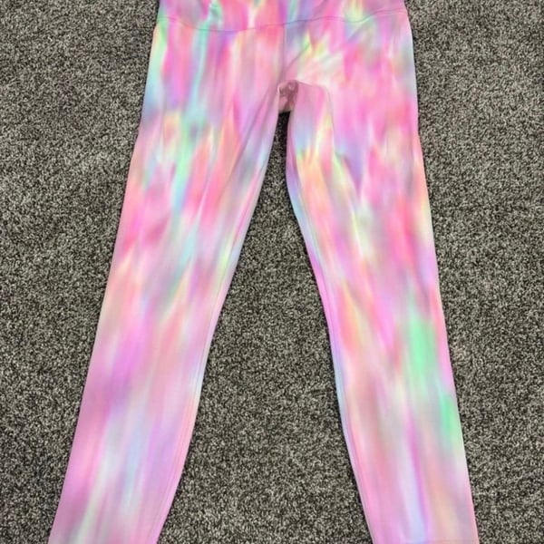 Lululemon Wunder Train HR Tight 25" Size 12 Psychedelic Wash
