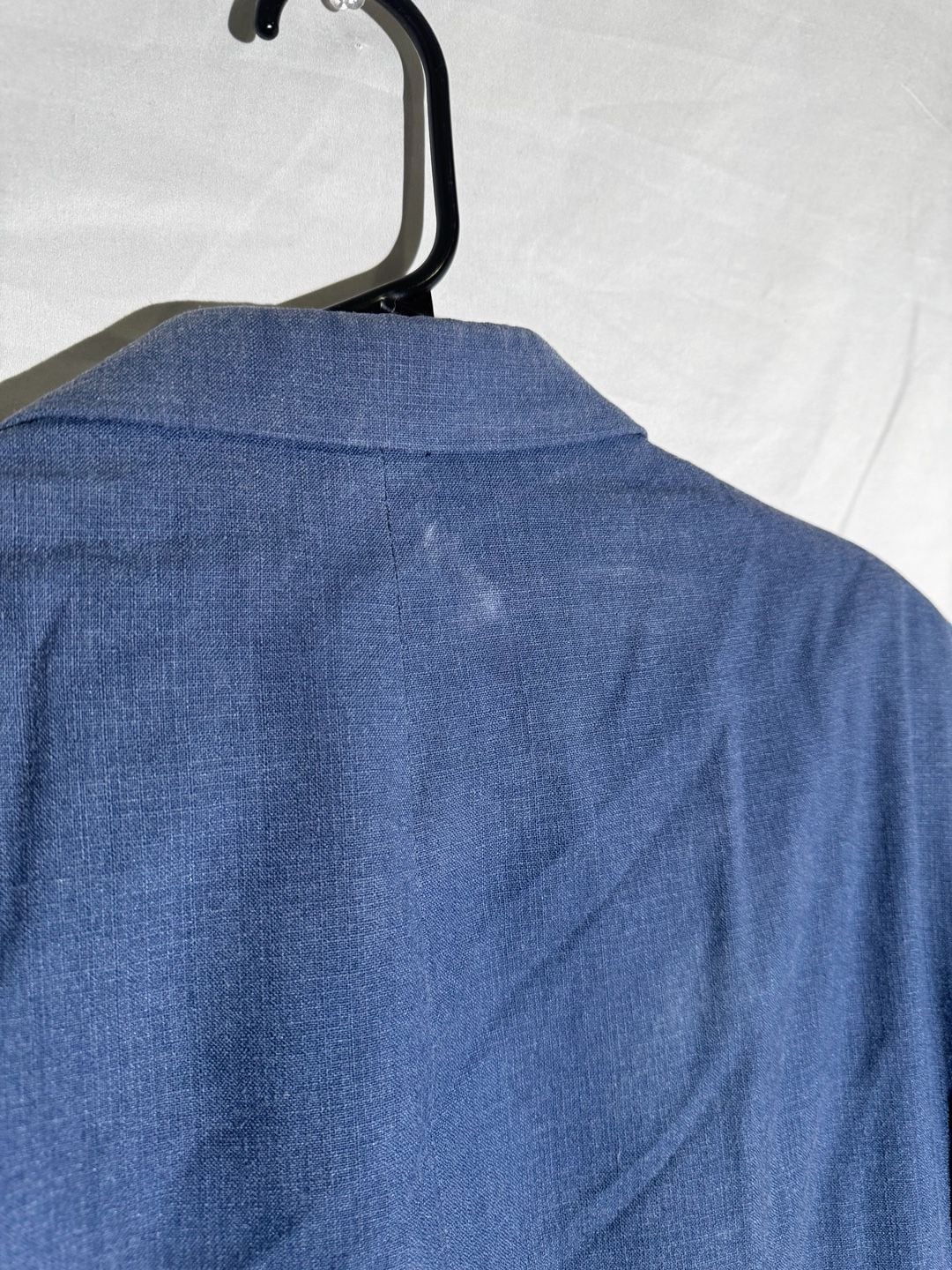 Lauren Ralph Lauren Mens Blazer Silk Wool Sport Coat Preppy Blue 44R 6