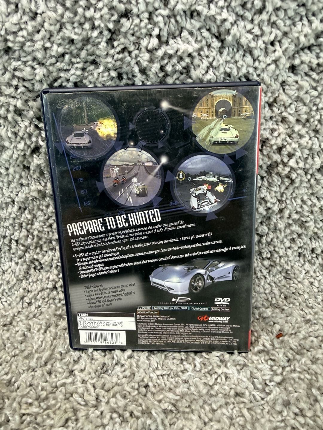 Midway Spy Hunter PlayStation 2 Greatest Hits Game 2