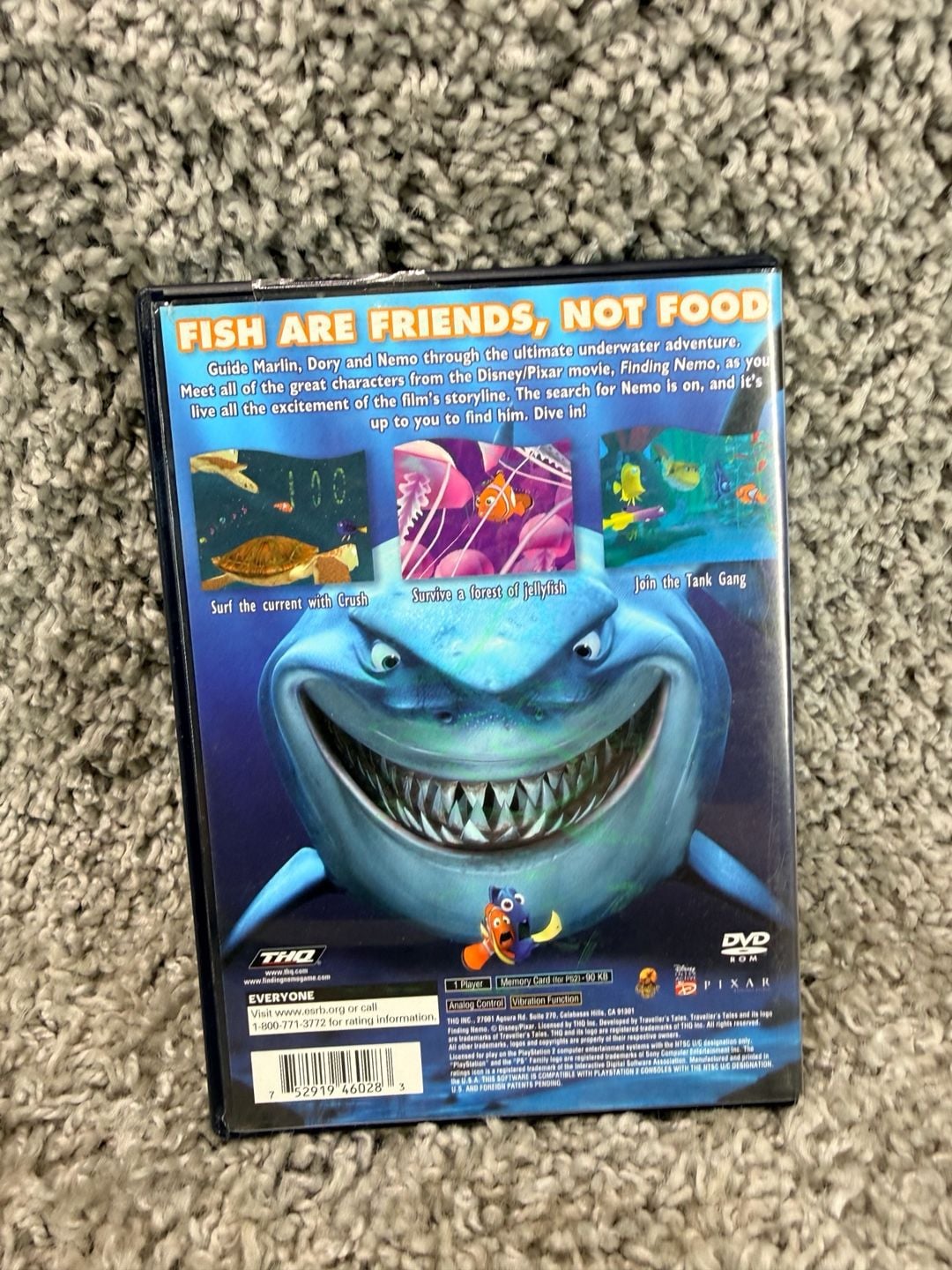 THQ Finding Nemo PlayStation 2 Game Complete with Manual 2