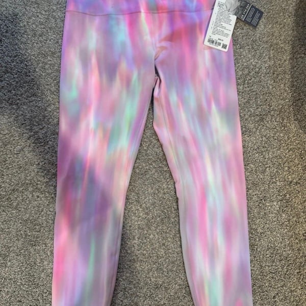 Lululemon Wunder Train HR Tight 25" Size 14 Multi Wash Leggings