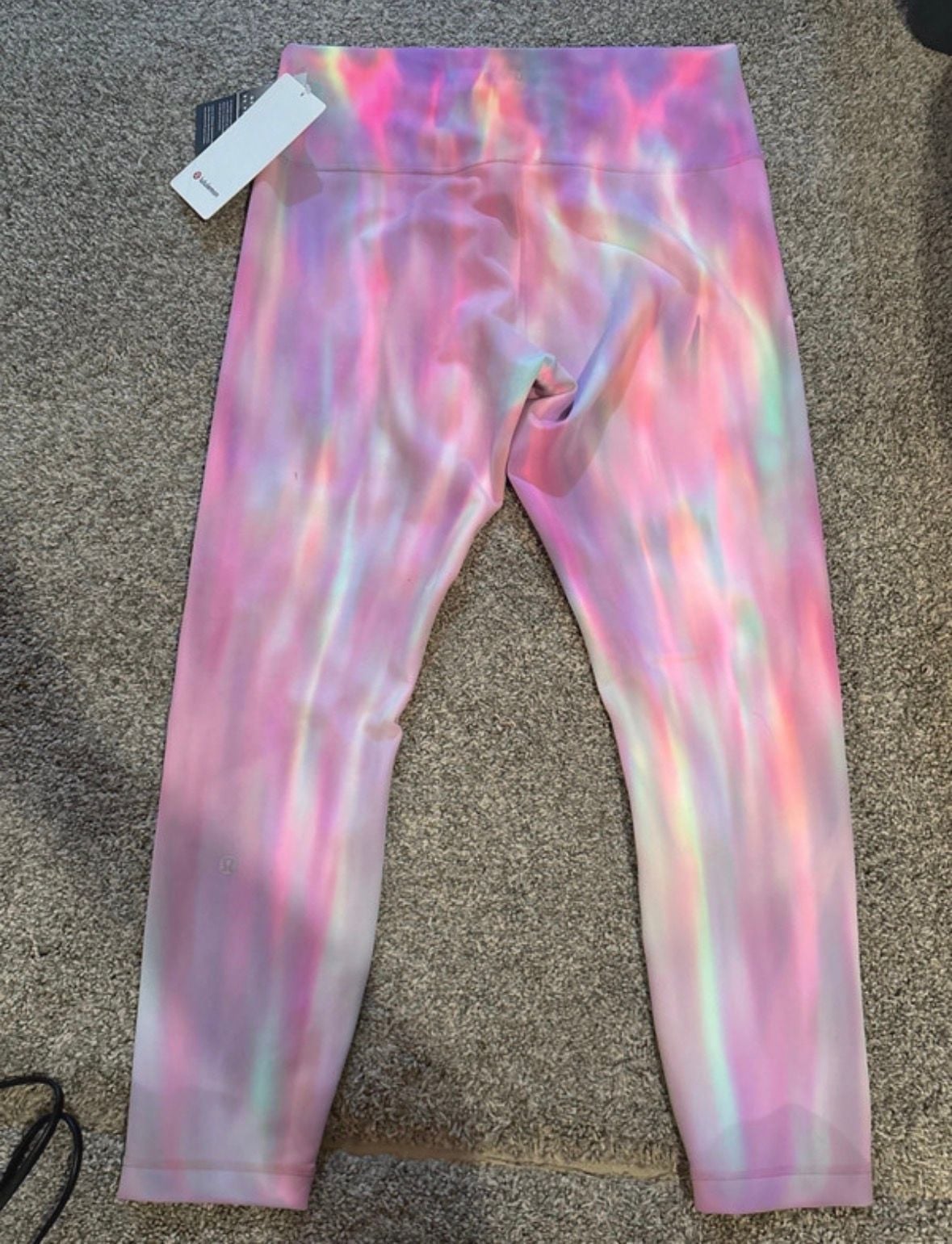 Lululemon Wunder Train HR Tight 25" Size 14 Multi Wash Leggings 6