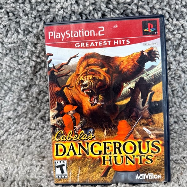 Cabela's Dangerous Hunts Greatest Hits PlayStation 2 PS2 Game