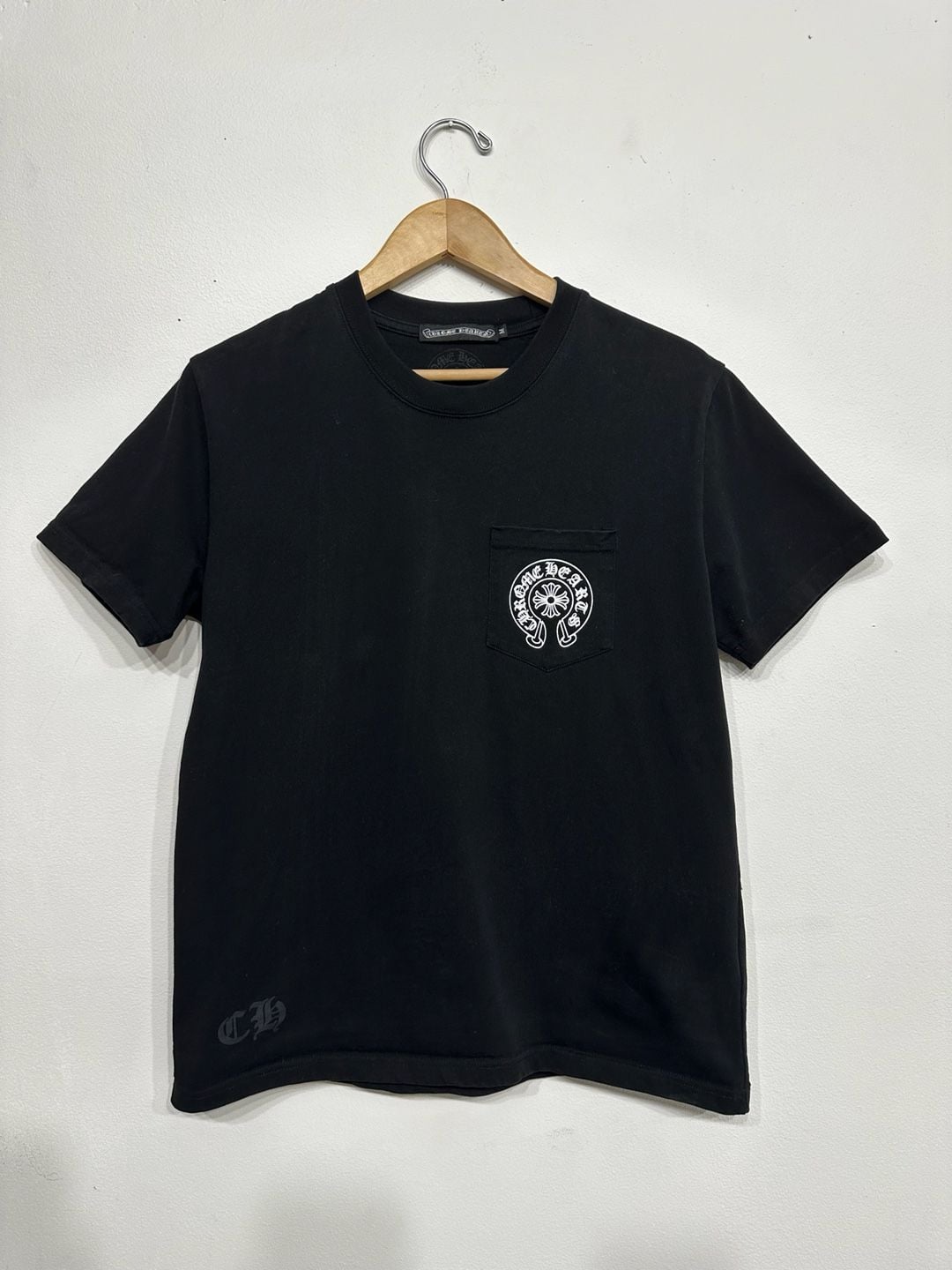 Chrome Hearts Los Angeles Pocket T-Shirt Size M Black Cotton 2