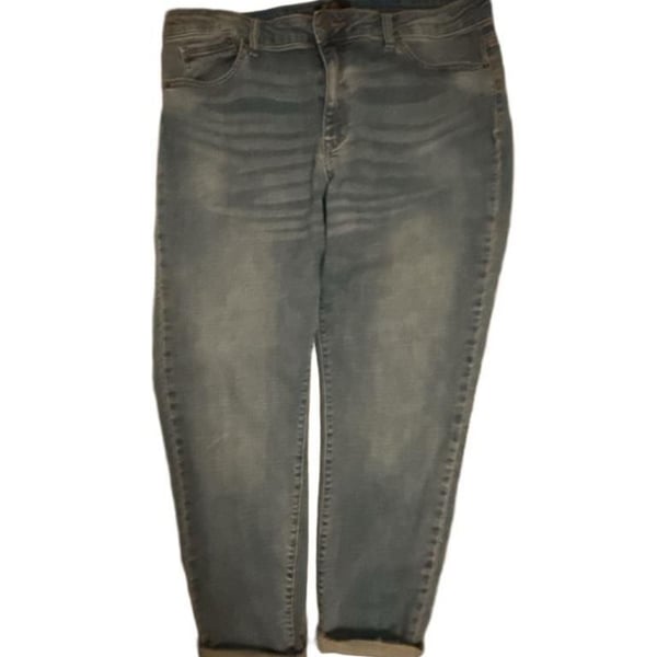 Frye Skinny Jeans Size 14 Blue Denim Mid Rise Stretch