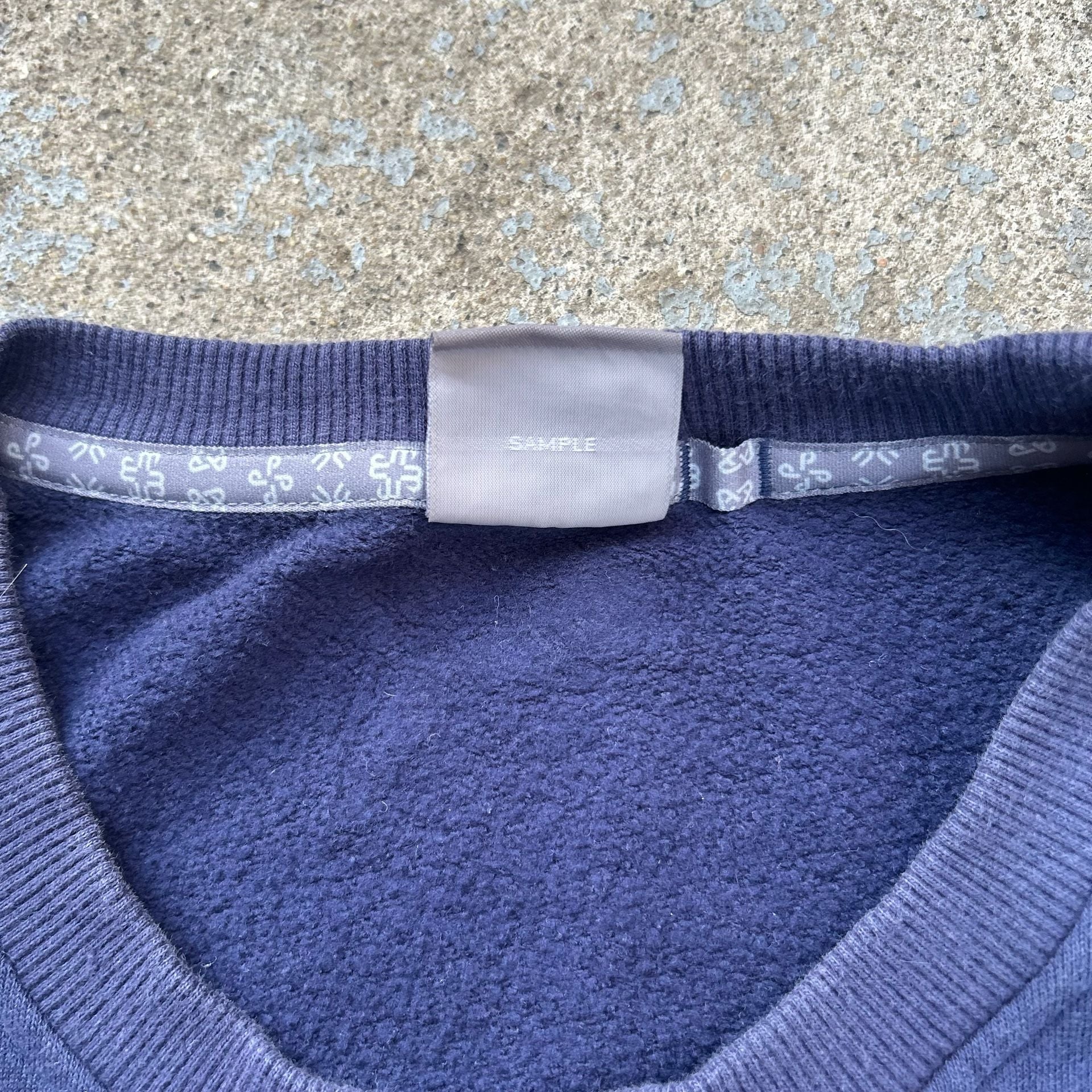 Puma Vintage Logo Striped Sweatshirt Sample 5