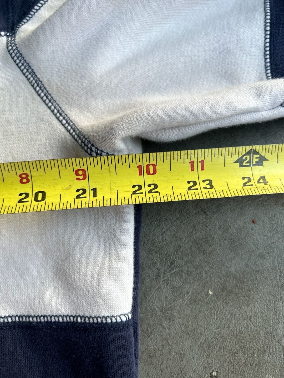 Puma Vintage Logo Striped Sweatshirt Sample 7