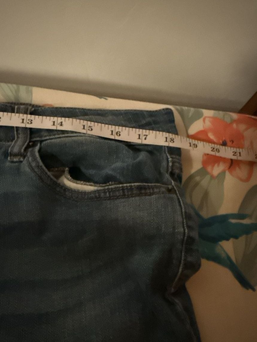 Frye Skinny Jeans Size 14 Blue Denim Mid Rise Stretch 6