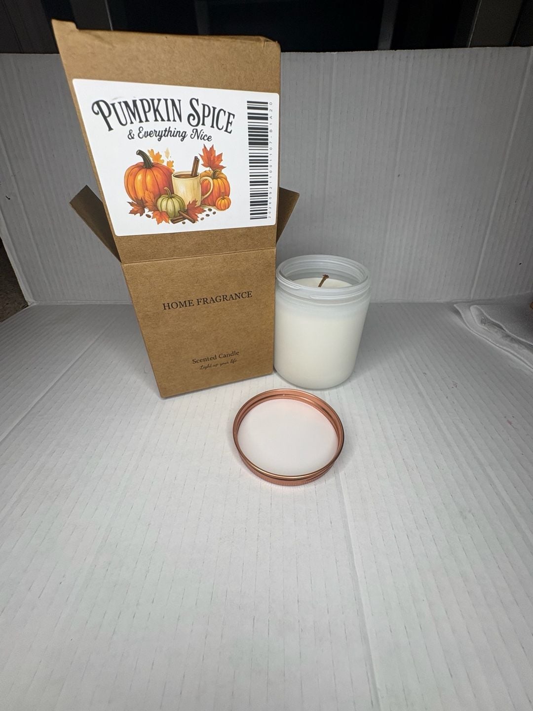 Pumpkin Spice & Everything Nice Scented Candle Pumpkin Spice Scented Candle Home 1