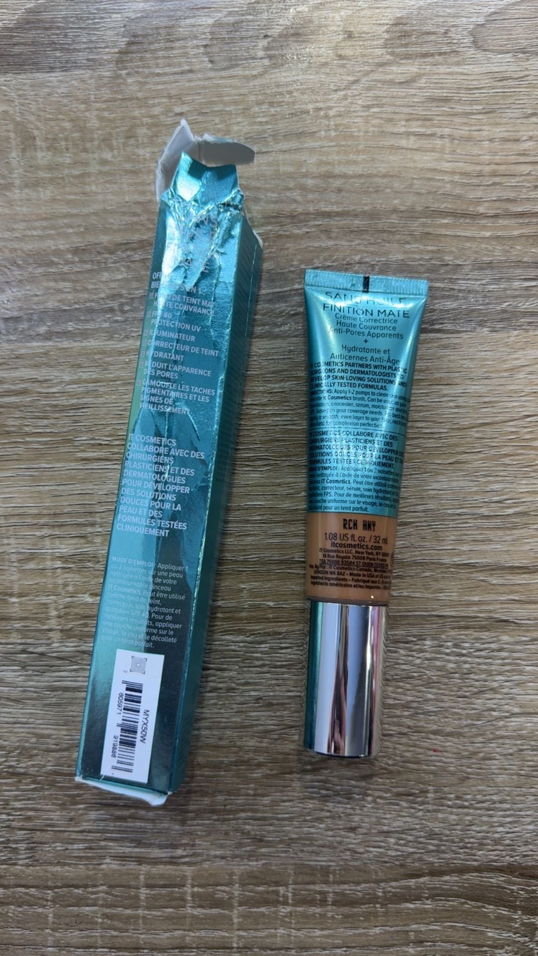 It Cosmetics CC+ Oil-Free Matte SPF 40 Rich Honey 1.08 Fl Oz 2