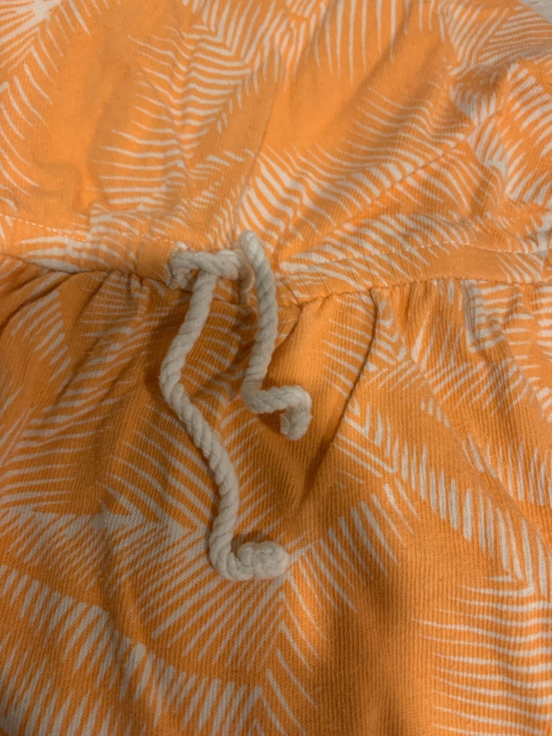 GAP KIDS ORANGE/WHITE 100% COTTON SLEEVELESS PULLOVER DRESS-XL(12)-NWOT 3