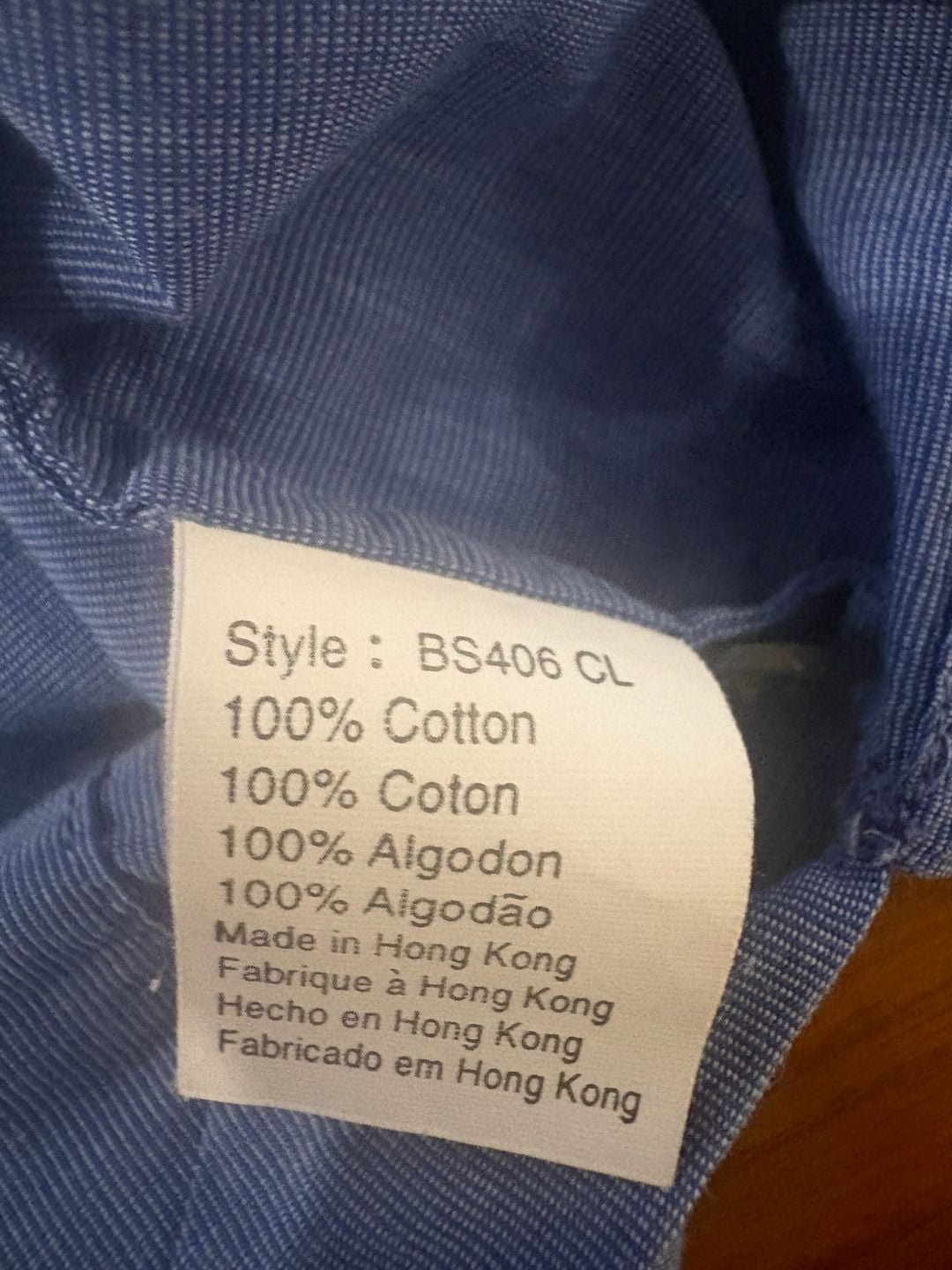 Calvin Klein Women’s Blue Cotton Utility Shirt Long Sleeve Button Front 8/14 M/L 10