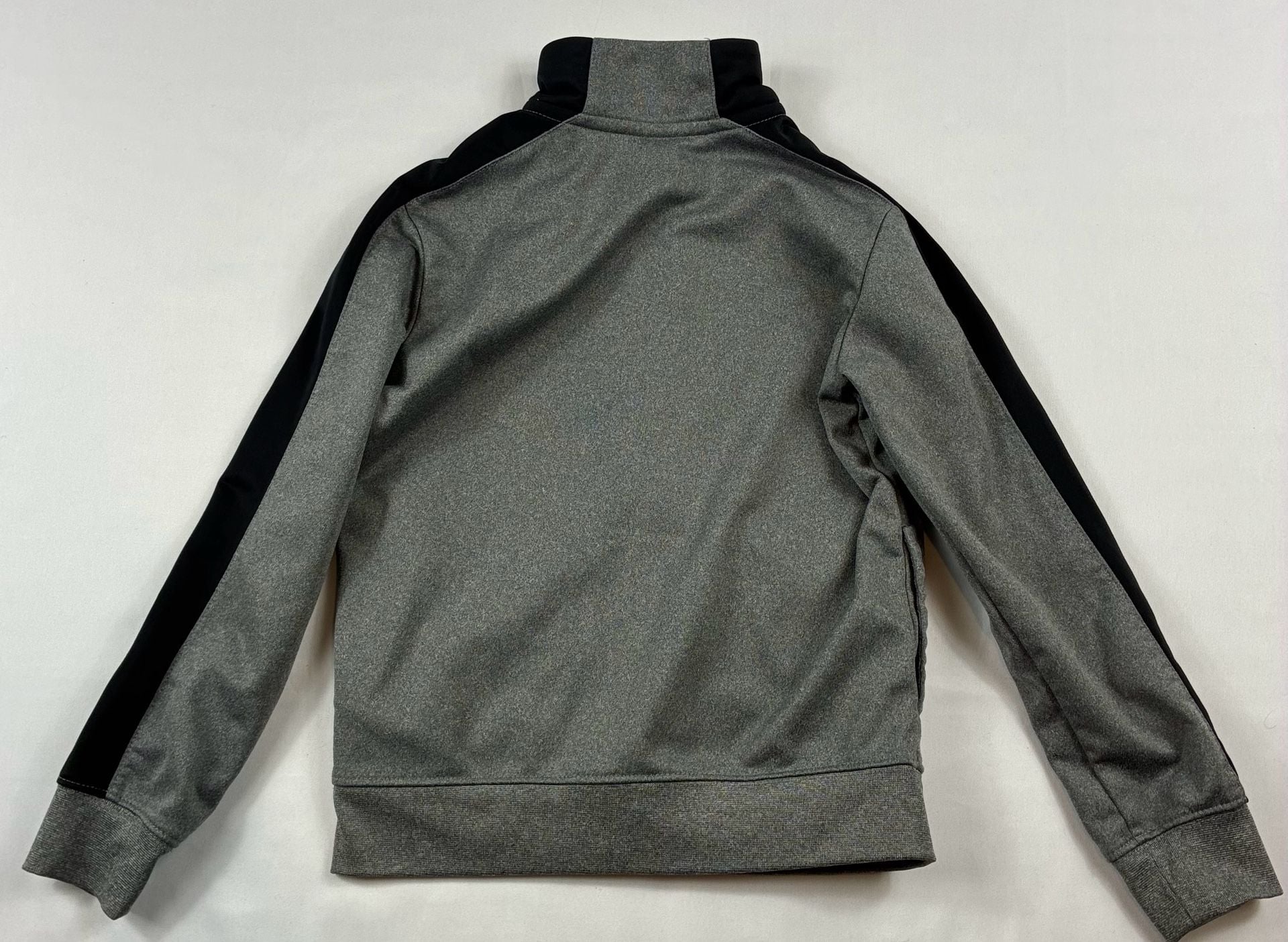 Jordan Full Zip Track Jacket Size 6-7 YRS Gray Black 5