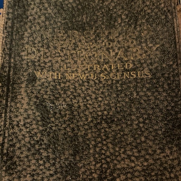Webster's New Standard Dictionary Illustrated with New U.S. Census