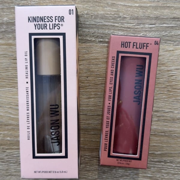 Jason Wu Kindness For Your Lips Lip Oil And Hot Fluff 04 Bundle