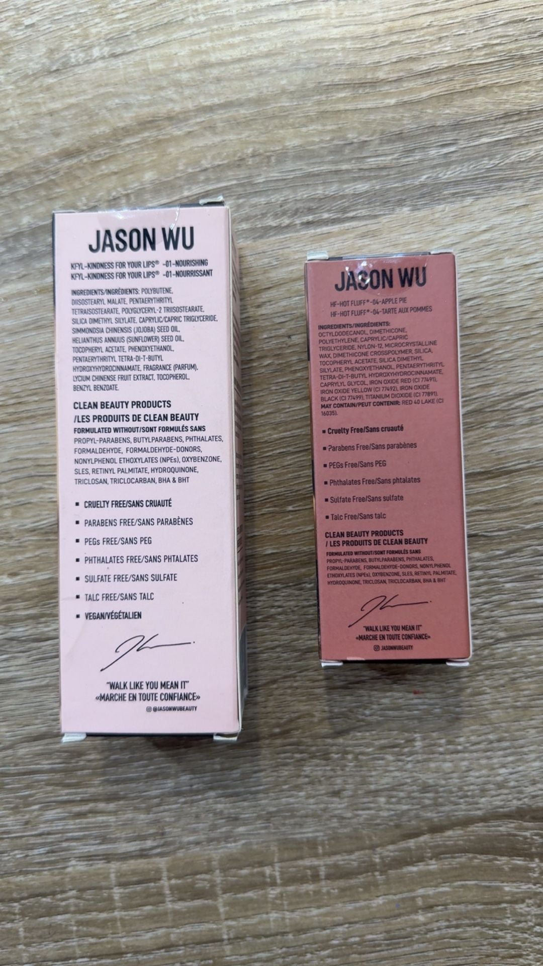 Jason Wu Kindness For Your Lips Lip Oil And Hot Fluff 04 Bundle 2