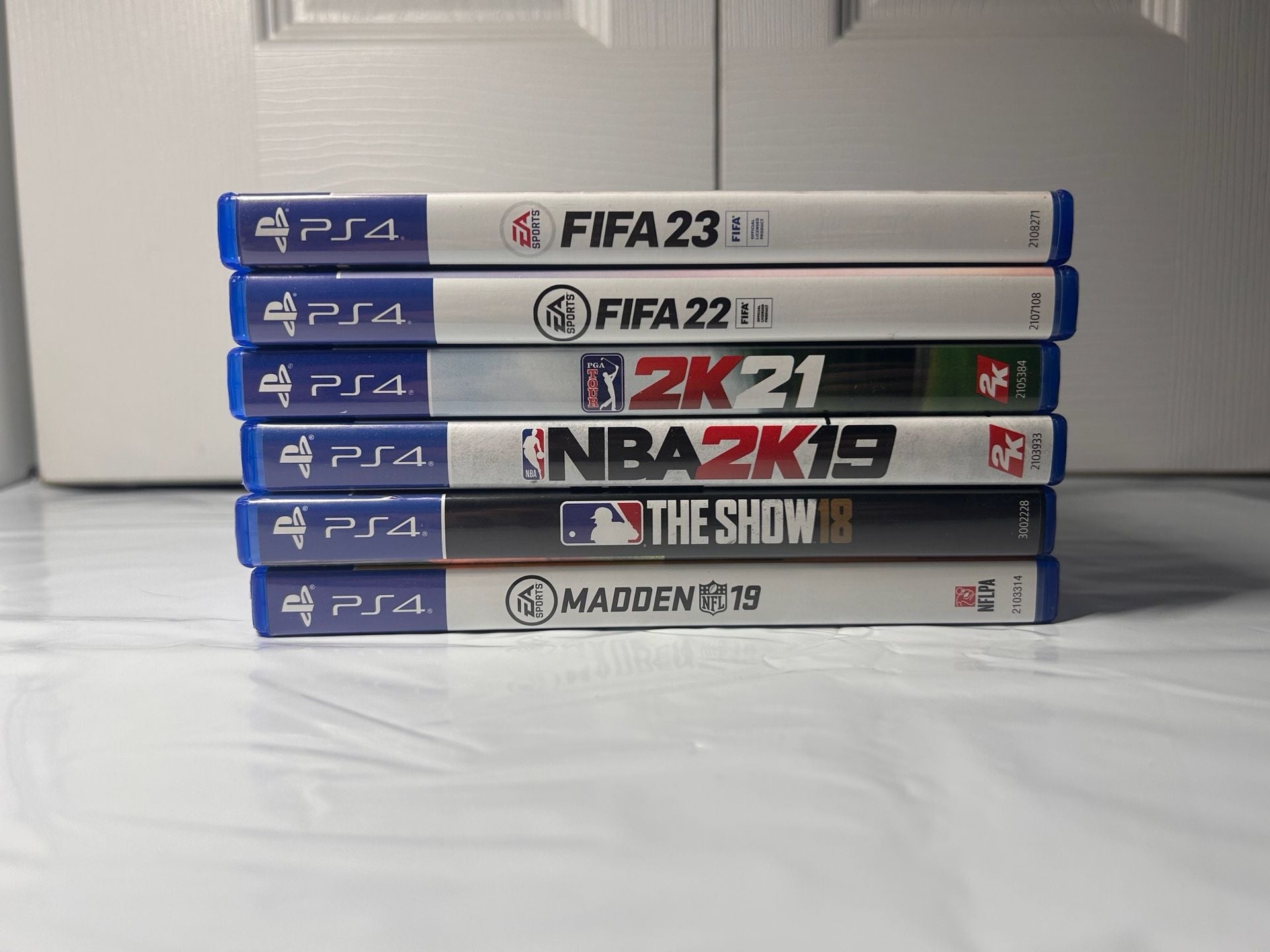 Lot of 6 Sony PS4 Sports Video Games 3