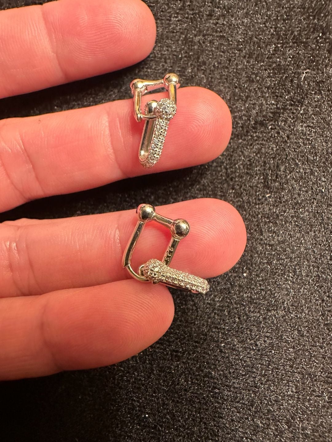 Tiffany hardware inspired earrings in 925 silver 2