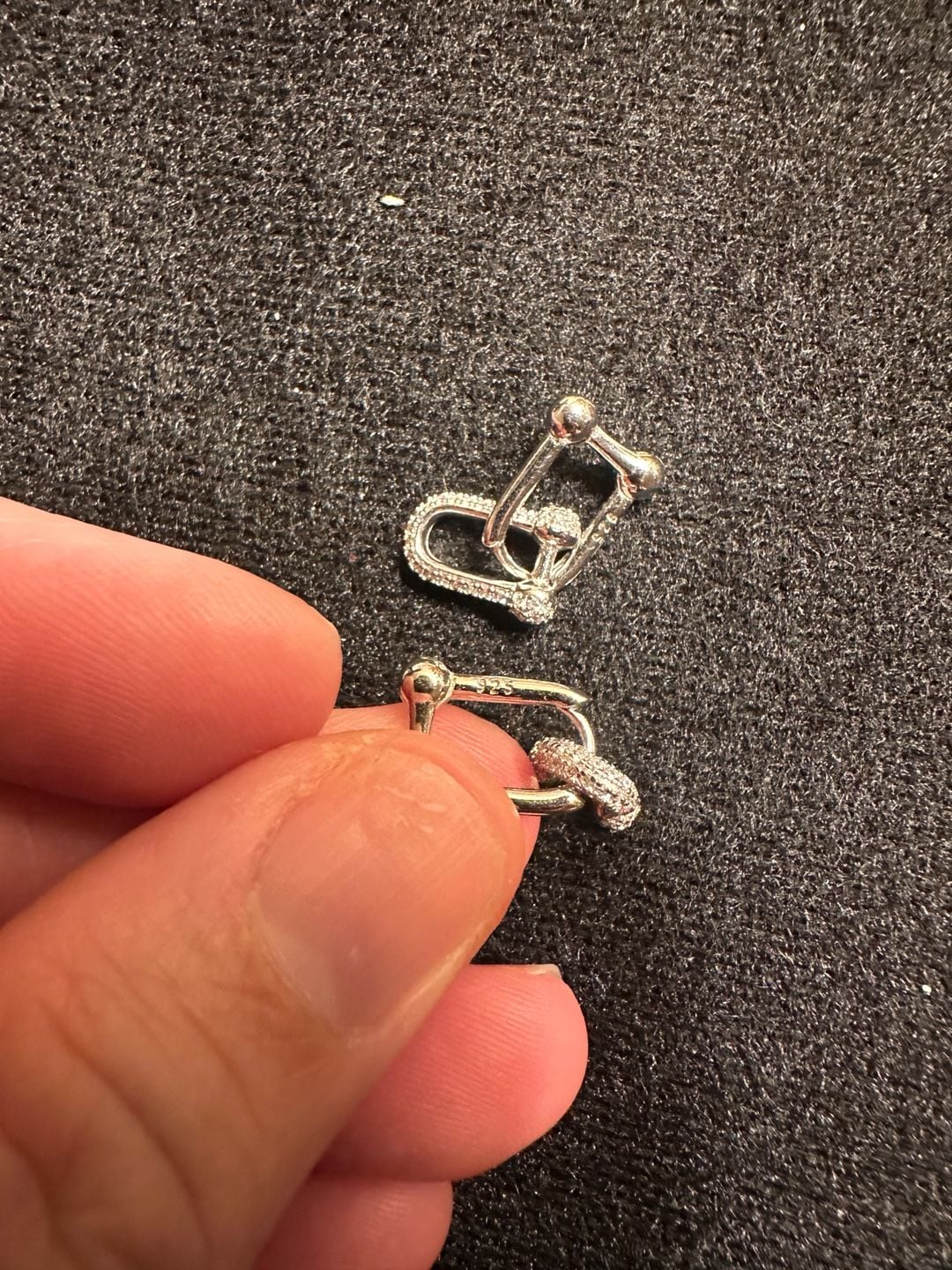 Tiffany hardware inspired earrings in 925 silver 3