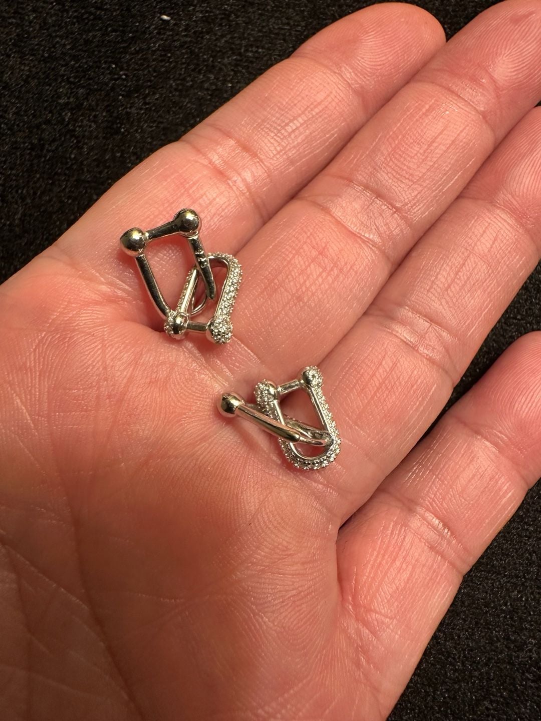 Tiffany hardware inspired earrings in 925 silver 4