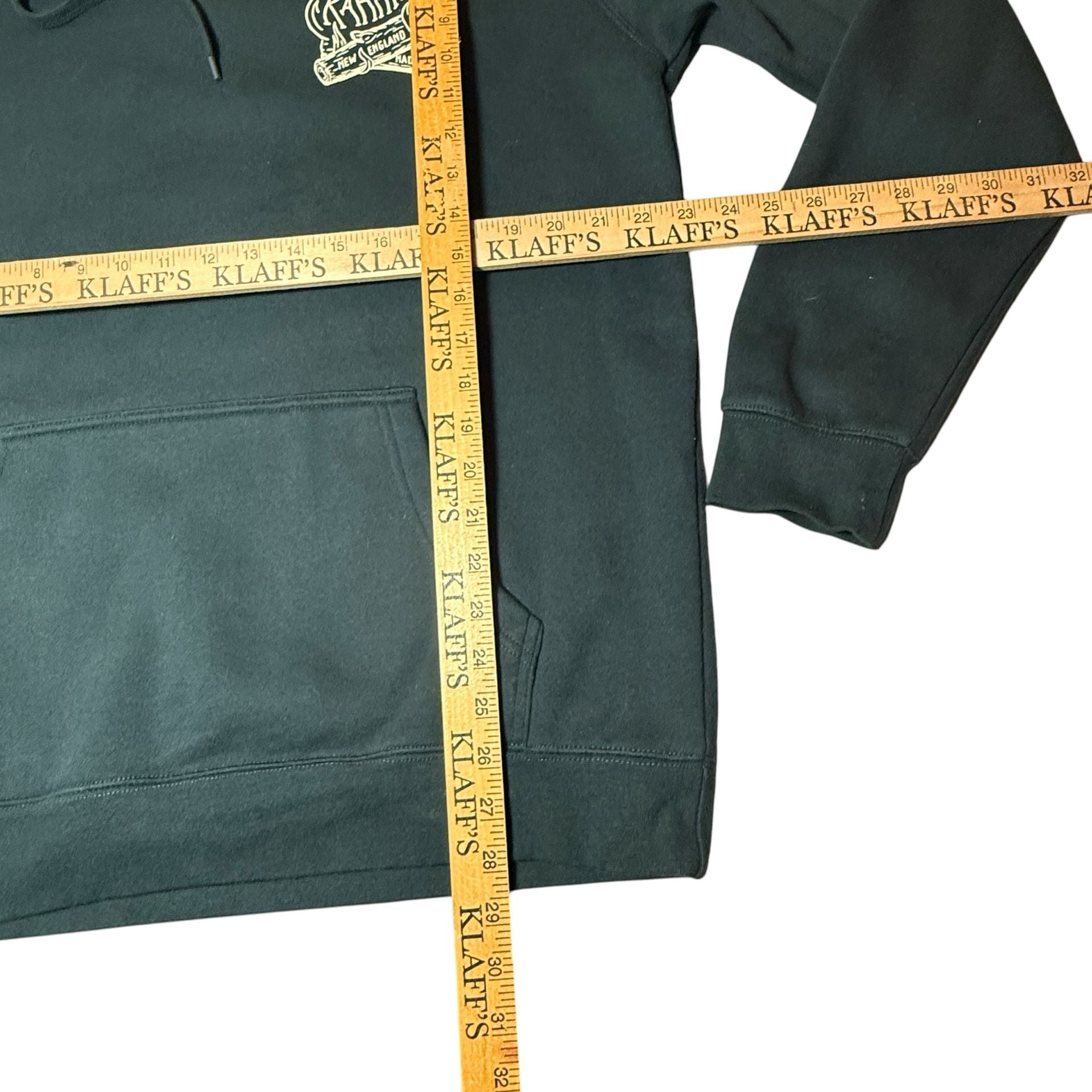 As Colour Noah Kahan Campfire Hoodie Size L Hunter Green Stencil 7