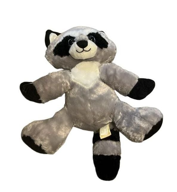 First & Main Sitting Floppy Friends Raccoon Plush Toy, 7"" H - .com 6