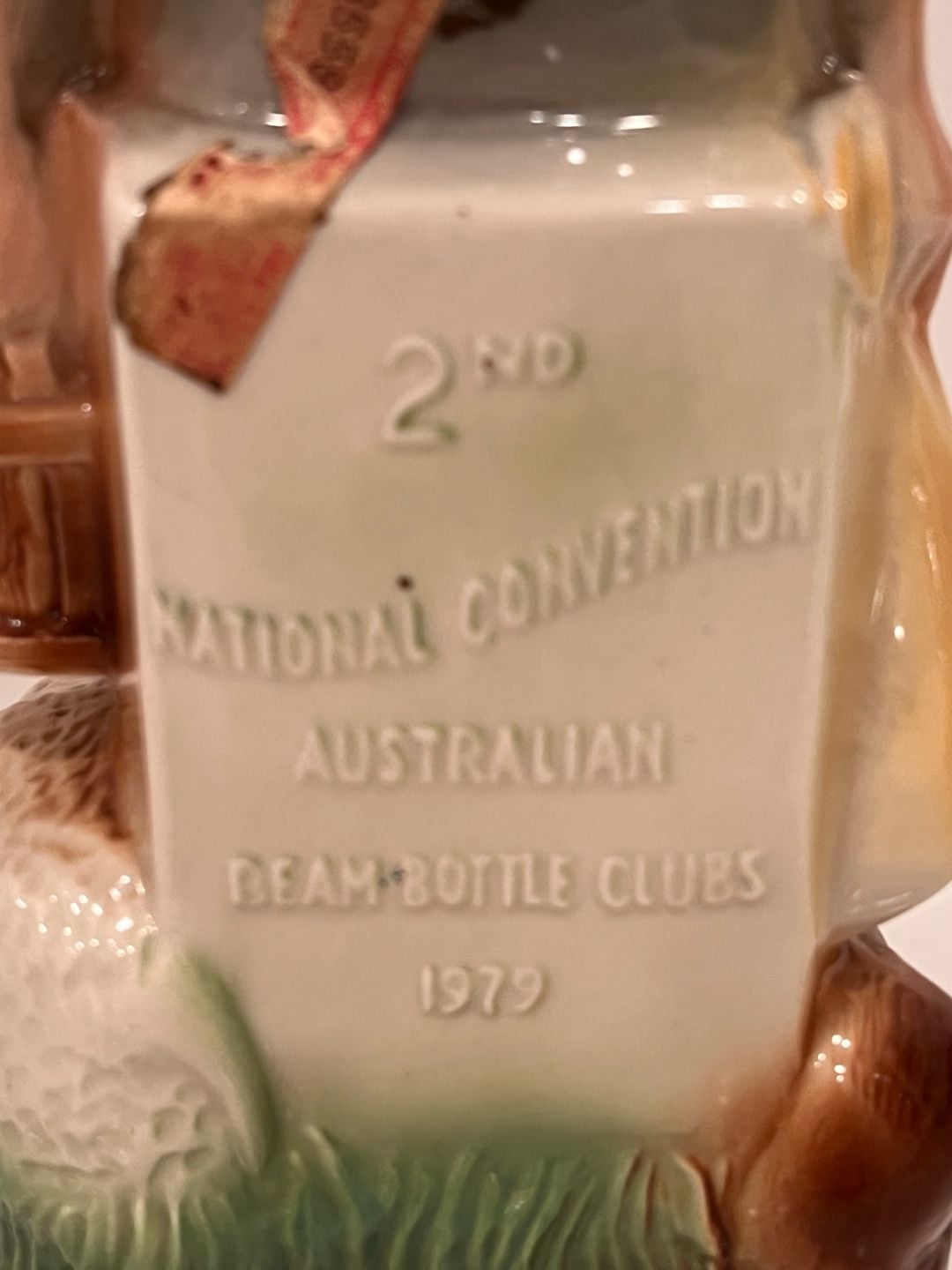 Jim Beam Swagman Hobo Decanter 1979 Australian Convention 7