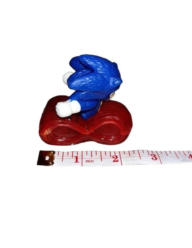 Sonic 2 Hedgehogs Character McDonald's 2021 Toy. Pre-Owned 3