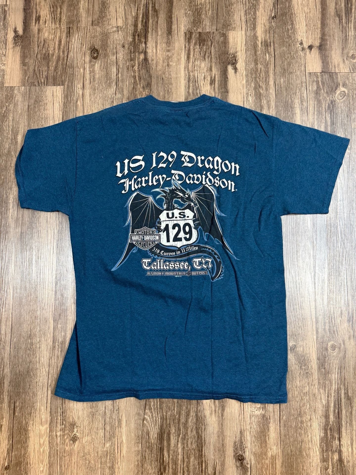 Harley Davidson US 129 Dragon T-Shirt 4