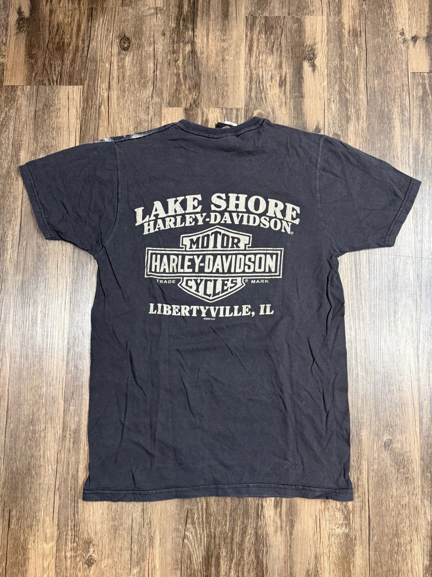 Y2K Grunge Style Flame Harley-Davidson T-Shirt 4