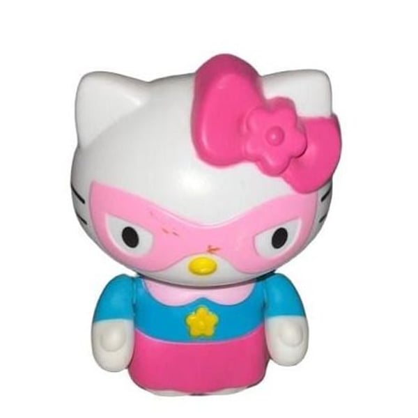 2019 McDonalds Happy Meal Hello Kitty Superhero Pink Mask Figurine