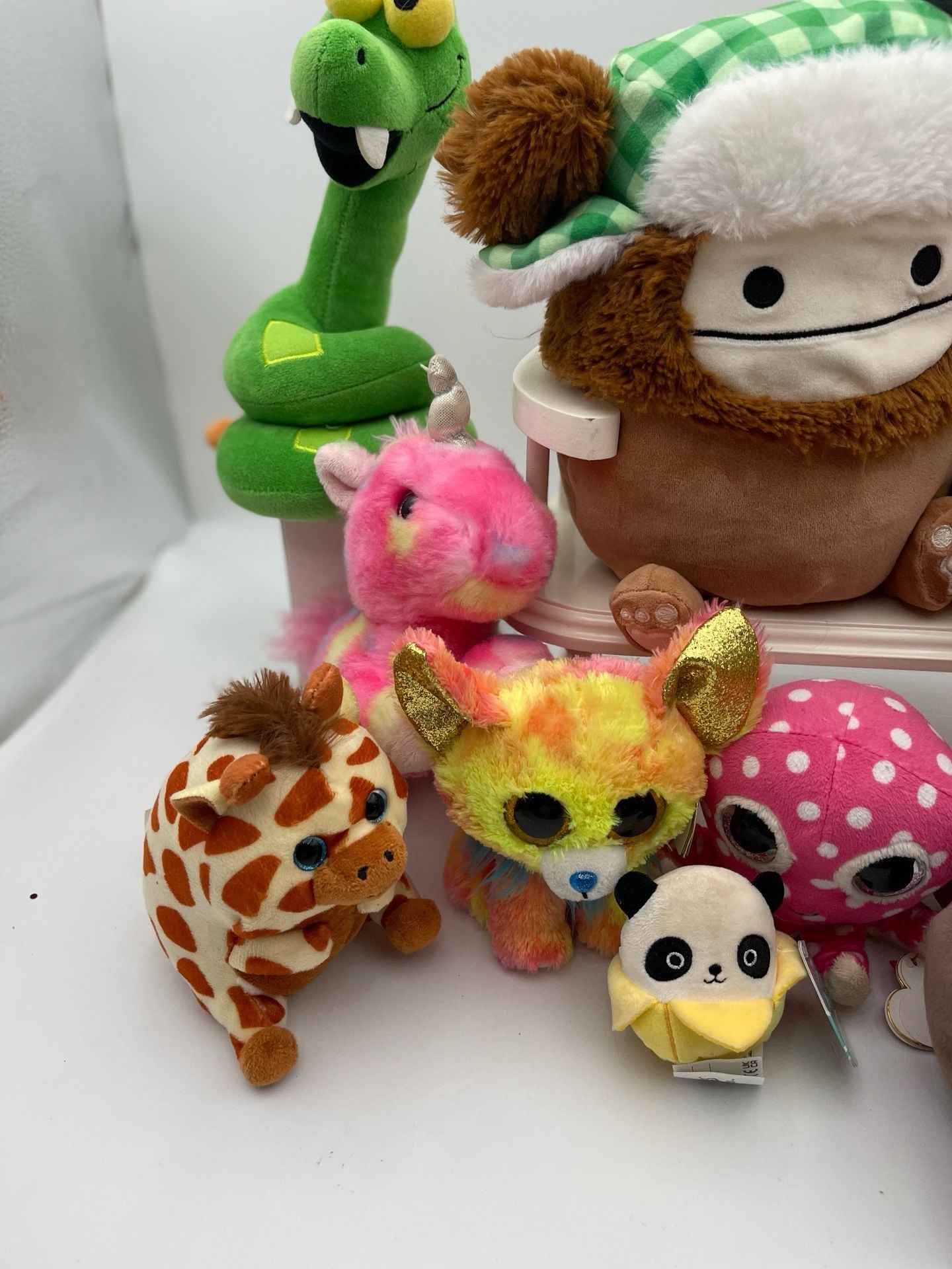 Squishmallows and other Assorted Plush Lot Toy Collection 3